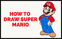 How to Draw Super Mario