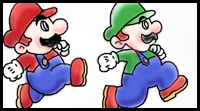 How to Draw Mario and Luigi