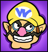 How to Draw Wario Easy