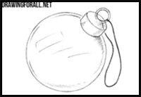 How to Draw a Christmas Ornament