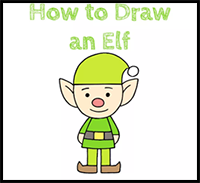 How to Draw an Elf for Kids