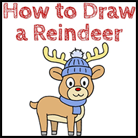 How to Draw a Reindeer