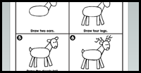 Draw a Reindeer: Following Directions