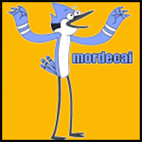 How to Draw Mordecai from Regular Show 