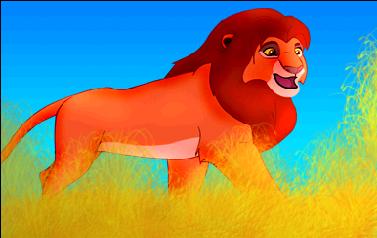How to draw Lion King Style lions