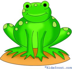 Frog Step by Step Drawing : Easy Cartoon Frogs Drawing Tutorial for Children