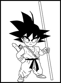 Draw Dragonball Z : How to Draw Dragonball Z GT Characters : Dragonball