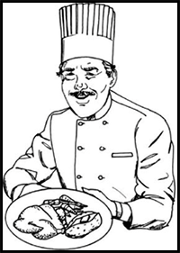How to Draw a Chef in 5 Steps