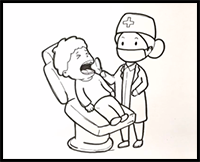 How to Draw a Dentist