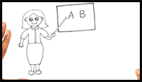 How to Draw a Teacher