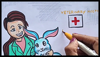 World Veterinary Day Drawing