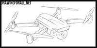 How to Draw a Quadcopter