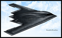 How to Draw a Stealth Bomber