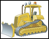 How to Draw Bulldozers in 11 Steps