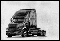 How to Draw a Mack Truck