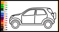 How to Draw a Car Easy Step by Step