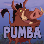 How to Draw Pumba from Lion King in Easy Steps Tutorial 