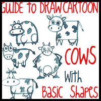 Massive Guide to Drawing Cartoon Cows with Simple Shapes