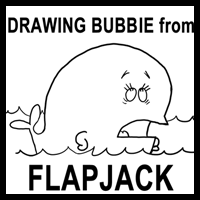 How to Draw Bubbie from Flapjack with Easy Step by Step Drawing Lesson