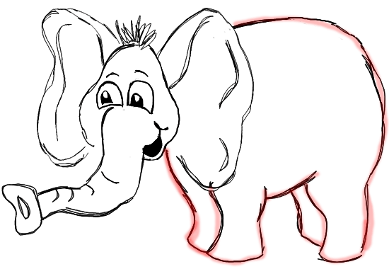 Pictures Of Elephants Cartoon. to Draw Cartoon Elephants