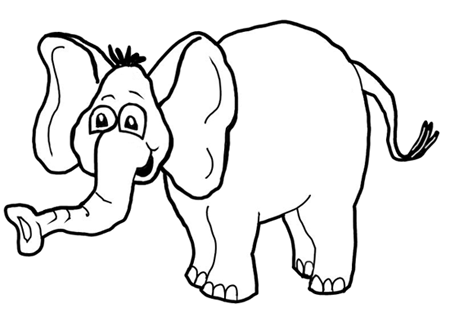 pictures of elephants to draw