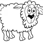 How to Draw Cartoon Sheep / Lambs Step by Step Drawing Lessons