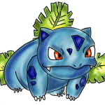 How to Draw Ivysaur from Pokemon for Kids : Step by Step Drawing Lesson
