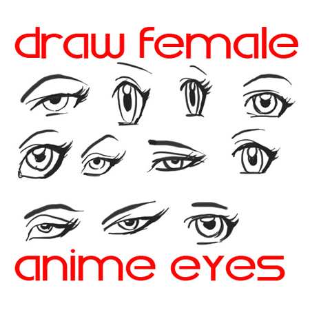  Style Hair on Draw Anime Eyes  Females   How To Draw Manga Girl Eyes Drawing