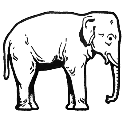 pictures of elephants to draw
