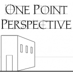 One Point Perspective How to Draw Buildings on City Street