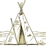 How to Draw Native American Indians Teepees