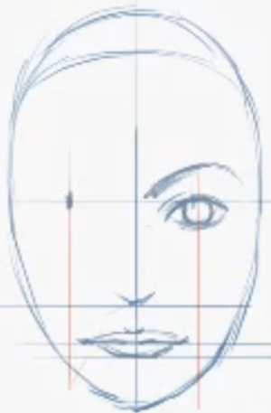 how to draw anime eyes female step by. Now draw the eyes.