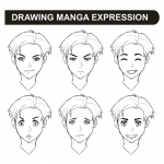 Drawing Manga Expressions and Emotions with Lesson