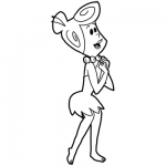 How to Draw Wilma from The Flinstones with Easy Drawing Tutorial