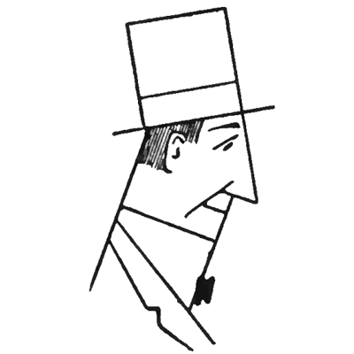 Easy to Draw Man with Top Hat Step by Step Drawing Lesson for Kids