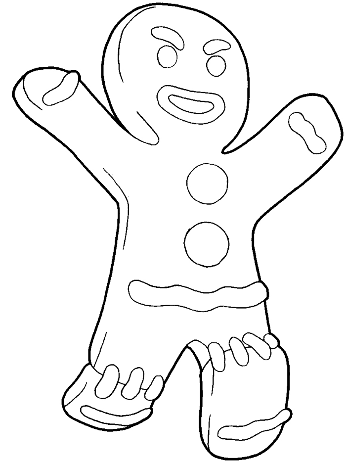 How to Draw Gingerbread Man from Shrek with Easy Steps Drawing Lesson