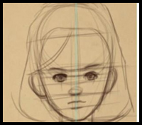Comic Penciling | 02 |How to Draw Female Child Proportion