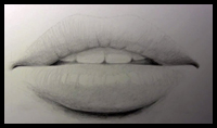 How to Draw the Mouth & Lips (Narrated Step by Step) [Video]