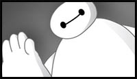 How to Draw Baymax from Big Hero 6