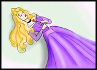 How to Draw Sleeping Beauty, Princess Aurora