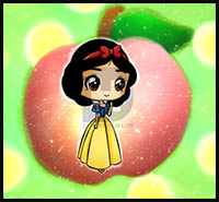 How to Draw Chibi Snow White