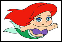 How to Draw Ariel (Mini)