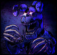 How to Draw Nightmare Bonnie