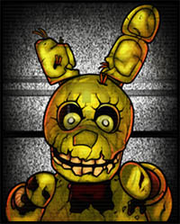 How to Draw Springtrap from Five Nights at Freddys 3
