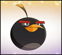 BOMB How to Draw Angry Birds Characters Tutorial