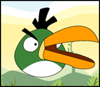 How to Draw Angry Birds, Boomerang Bird