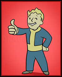 How to Draw Vault Boy