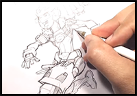 How I Draw Overwatch - Lucio