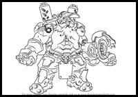 How to Draw Torbjorn from Overwatch