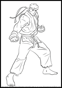 How to Draw Street Fighter Video Game Characters : Drawing Tutorials ...